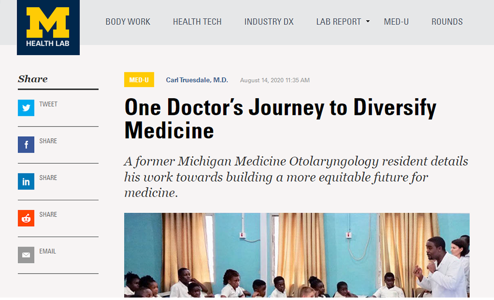 One Doctor’s Journey to Diversify Medicine