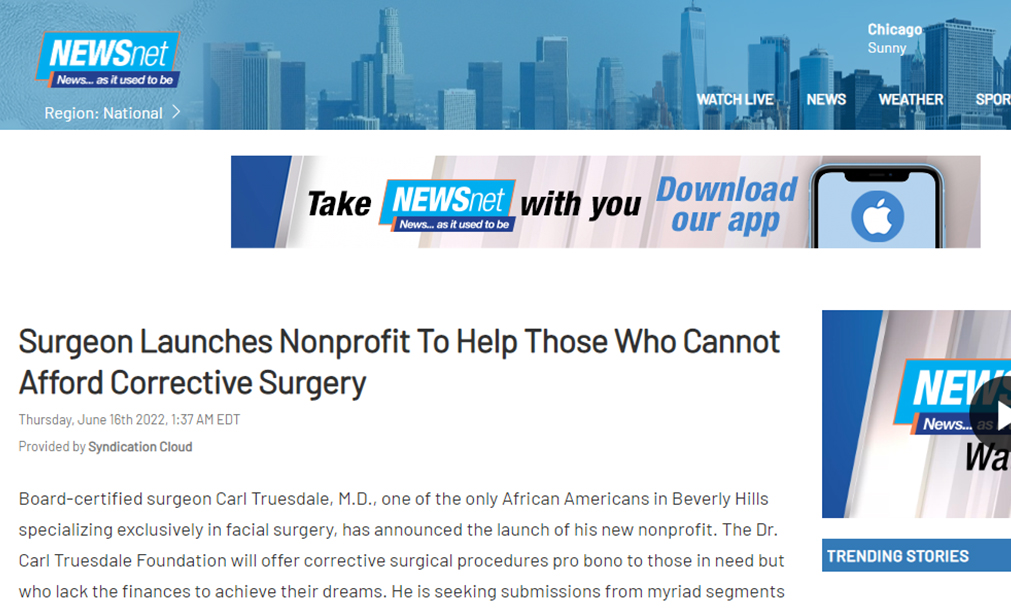 Surgeon Launches Nonprofit To Help Those Who Cannot Afford Corrective Surgery